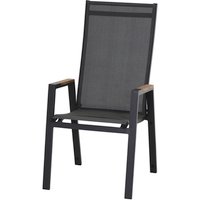 SIENA GARDEN Stapelsessel »Savona«, Aluminium, BxHxT: 57,5 x 113 x 64 cm – grau SIENA GARDEN Stapelsessel »Savona«, Aluminium, BxHxT: 57,5 x 113 x 64 cm – grau