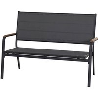 SIENA GARDEN Gartenbank »Tesoro«, 2-Sitzer, Aluminium/Teakholz/Textil – grau Rabatt: 14 % SIENA GARDEN Gartenbank »Tesoro«, 2-Sitzer, Aluminium/Teakholz/Textil – grau Rabatt: 14 %