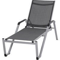 SIENA GARDEN Sonnenliege »Tesoro«, LxBxH: 195 x 69,5 x 108 cm, Aluminium – grau SIENA GARDEN Sonnenliege »Tesoro«, LxBxH: 195 x 69,5 x 108 cm, Aluminium – grau