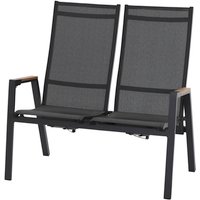 SIENA GARDEN Gartenbank »Savona«, Holz, 2-Sitzer, BxHxT: 112 x 112,5 x 72 cm – beige SIENA GARDEN Gartenbank »Savona«, Holz, 2-Sitzer, BxHxT: 112 x 112,5 x 72 cm – beige