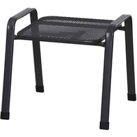 SIENA GARDEN Hocker »Elda«, Stahl, matt-anthrazit – grau SIENA GARDEN Hocker »Elda«, Stahl, matt-anthrazit – grau