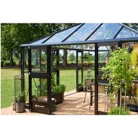 JULIANA Tür-Set »Oase / Grand Oase«, schwarz, Aluminium/Sicherheitsglas, pulverbeschichtet Rabatt: 25 % JULIANA Tür-Set »Oase / Grand Oase«, schwarz, Aluminium/Sicherheitsglas, pulverbeschichtet Rabatt: 25 %