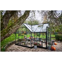 HALLS Gewächshaus »Garden Room«, schwarz, Aluminium/Sicherheitsglas HALLS Gewächshaus »Garden Room«, schwarz, Aluminium/Sicherheitsglas