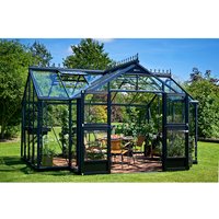 JULIANA Gewächshaus »Orangerie«, anthrazit, Aluminium/Sicherheitsglas – grau JULIANA Gewächshaus »Orangerie«, anthrazit, Aluminium/Sicherheitsglas – grau