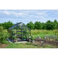 HALLS Gewächshaus »Blockley«, schwarz, Aluminium/Sicherheitsglas HALLS Gewächshaus »Blockley«, schwarz, Aluminium/Sicherheitsglas