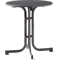 SIEGER Klapptisch »207«, LxBxH: 70 x 72 x 72 cm, Mecalit®-Pro, rund – grau Rabatt: 14 % SIEGER Klapptisch »207«, LxBxH: 70 x 72 x 72 cm, Mecalit®-Pro, rund – grau Rabatt: 14 %