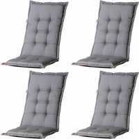 MADISON Gartenmöbelauflage, LxBxH: 123x50x8 cm, Baumwolle/Polyester – grau MADISON Gartenmöbelauflage, LxBxH: 123x50x8 cm, Baumwolle/Polyester – grau