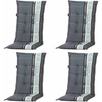 MADISON Gartenmöbelauflage, LxBxH: 123x50x8 cm, Baumwolle/Polyester – grau MADISON Gartenmöbelauflage, LxBxH: 123x50x8 cm, Baumwolle/Polyester – grau