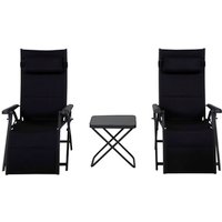 SIENA GARDEN Campingset »Premium«, Metall, 4-teilig – grau SIENA GARDEN Campingset »Premium«, Metall, 4-teilig – grau