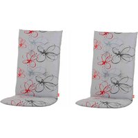 SIENA GARDEN Gartenmöbelauflage »Mirach«, LxBxH: 120x48x6 cm, Baumwolle – rot SIENA GARDEN Gartenmöbelauflage »Mirach«, LxBxH: 120x48x6 cm, Baumwolle – rot