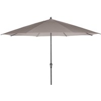 SIENA GARDEN Mittelstockschirm »Avio«, rund, ØxH: 350 x 262 cm, Aluminium – braun SIENA GARDEN Mittelstockschirm »Avio«, rund, ØxH: 350 x 262 cm, Aluminium – braun