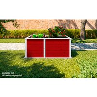 WEKA Ergänzungs-Set, für Hochbeete, BxH: 67 x 69 cm, Holz – rot | weiss WEKA Ergänzungs-Set, für Hochbeete, BxH: 67 x 69 cm, Holz – rot | weiss