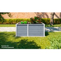 WEKA Ergänzungs-Set, für Hochbeete, BxH: 67 x 69 cm, Holz – schwarz | grau WEKA Ergänzungs-Set, für Hochbeete, BxH: 67 x 69 cm, Holz – schwarz | grau