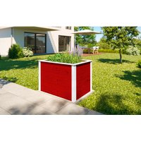 WEKA Hochbeet, BxH: 100 x 69 cm, Holz – rot | rosa WEKA Hochbeet, BxH: 100 x 69 cm, Holz – rot | rosa