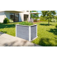 WEKA Hochbeet, BxH: 100 x 69 cm, Holz – schwarz | grau WEKA Hochbeet, BxH: 100 x 69 cm, Holz – schwarz | grau