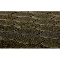 WEKA Dachschindel, für Gartenhäuser, 1 Paket für 3 m² – schwarz | grau WEKA Dachschindel, für Gartenhäuser, 1 Paket für 3 m² – schwarz | grau
