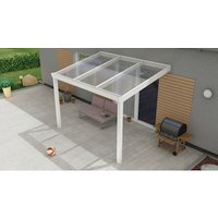GARDENDREAMS Terrassenüberdachung »Expert«, BxT: 300 x 200 cm, weiß / RAL9016 – weiss GARDENDREAMS Terrassenüberdachung »Expert«, BxT: 300 x 200 cm, weiß / RAL9016 – weiss