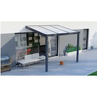 GARDENDREAMS Terrassenüberdachung »Expert«, BxT: 300 x 250 cm, anthrazit / RAL7016 – grau GARDENDREAMS Terrassenüberdachung »Expert«, BxT: 300 x 250 cm, anthrazit / RAL7016 – grau