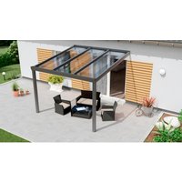 GARDENDREAMS Terrassenüberdachung »Expert«, BxT: 300 x 300 cm, anthrazit / RAL7016 – grau GARDENDREAMS Terrassenüberdachung »Expert«, BxT: 300 x 300 cm, anthrazit / RAL7016 – grau