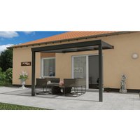 GARDENDREAMS Terrassenüberdachung »Expert«, BxT: 300 x 350 cm, anthrazit / RAL7016 – grau GARDENDREAMS Terrassenüberdachung »Expert«, BxT: 300 x 350 cm, anthrazit / RAL7016 – grau