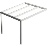 GARDENDREAMS Terrassenüberdachung »Expert«, BxT: 300 x 350 cm, weiß / RAL9016 – weiss GARDENDREAMS Terrassenüberdachung »Expert«, BxT: 300 x 350 cm, weiß / RAL9016 – weiss