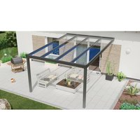 GARDENDREAMS Terrassenüberdachung »Expert«, BxT: 300 x 400 cm, anthrazit / RAL7016, Glasdach – grau GARDENDREAMS Terrassenüberdachung »Expert«, BxT: 300 x 400 cm, anthrazit / RAL7016, Glasdach – grau
