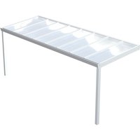 GARDENDREAMS Terrassenüberdachung »Expert«, BxT: 600 x 250 cm, weiß / RAL9016, Glasdach – weiss GARDENDREAMS Terrassenüberdachung »Expert«, BxT: 600 x 250 cm, weiß / RAL9016, Glasdach – weiss