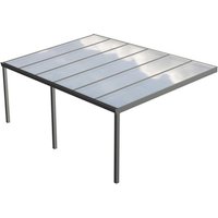 GARDENDREAMS Terrassenüberdachung »Expert«, BxT: 600 x 500 cm, grau / RAL9007 GARDENDREAMS Terrassenüberdachung »Expert«, BxT: 600 x 500 cm, grau / RAL9007