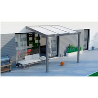 GARDENDREAMS Terrassenüberdachung »Legend«, BxT: 300 x 200 cm, grau / RAL9007 GARDENDREAMS Terrassenüberdachung »Legend«, BxT: 300 x 200 cm, grau / RAL9007