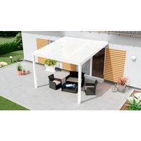GARDENDREAMS Terrassenüberdachung »Legend«, BxT: 300 x 300 cm, weiß / RAL9016 – weiss GARDENDREAMS Terrassenüberdachung »Legend«, BxT: 300 x 300 cm, weiß / RAL9016 – weiss