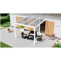 GARDENDREAMS Terrassenüberdachung »Legend«, BxT: 300 x 350 cm, weiß / RAL9016 – weiss GARDENDREAMS Terrassenüberdachung »Legend«, BxT: 300 x 350 cm, weiß / RAL9016 – weiss