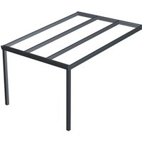 GARDENDREAMS Terrassenüberdachung »Legend«, BxT: 400 x 300 cm, anthrazit / RAL7016 – grau GARDENDREAMS Terrassenüberdachung »Legend«, BxT: 400 x 300 cm, anthrazit / RAL7016 – grau