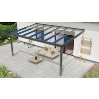 GARDENDREAMS Terrassenüberdachung »Legend«, BxT: 500 x 300 cm, anthrazit / RAL7016, Glasdach – grau GARDENDREAMS Terrassenüberdachung »Legend«, BxT: 500 x 300 cm, anthrazit / RAL7016, Glasdach – grau
