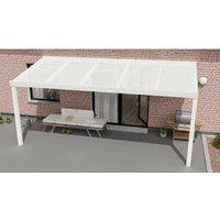 GARDENDREAMS Terrassenüberdachung »Expert«, BxT: 500 x 350 cm, weiß / RAL9016 – weiss GARDENDREAMS Terrassenüberdachung »Expert«, BxT: 500 x 350 cm, weiß / RAL9016 – weiss