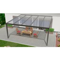 GARDENDREAMS Terrassenüberdachung »Expert«, BxT: 500 x 450 cm, anthrazit / RAL7016 – grau GARDENDREAMS Terrassenüberdachung »Expert«, BxT: 500 x 450 cm, anthrazit / RAL7016 – grau