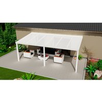 GARDENDREAMS Terrassenüberdachung »Legend«, BxT: 600 x 350 cm, weiß / RAL9016 – weiss GARDENDREAMS Terrassenüberdachung »Legend«, BxT: 600 x 350 cm, weiß / RAL9016 – weiss