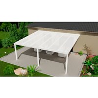 GARDENDREAMS Terrassenüberdachung »Legend«, BxT: 600 x 500 cm, weiß / RAL9016 – weiss GARDENDREAMS Terrassenüberdachung »Legend«, BxT: 600 x 500 cm, weiß / RAL9016 – weiss