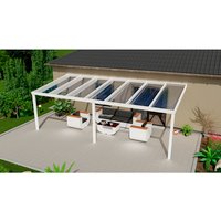 GARDENDREAMS Terrassenüberdachung »Legend«, BxT: 700 x 300 cm, weiß / RAL9016 – weiss GARDENDREAMS Terrassenüberdachung »Legend«, BxT: 700 x 300 cm, weiß / RAL9016 – weiss
