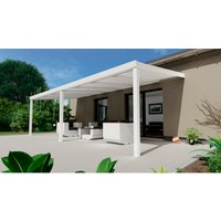 GARDENDREAMS Terrassenüberdachung »Legend«, BxT: 700 x 350 cm, weiß / RAL9016 – weiss GARDENDREAMS Terrassenüberdachung »Legend«, BxT: 700 x 350 cm, weiß / RAL9016 – weiss