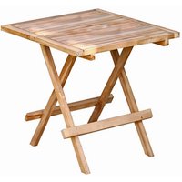 GARDEN PLEASURE Beistelltisch »SIMUK«, BxL: 50 x 50 cm, Teakholz – beige GARDEN PLEASURE Beistelltisch »SIMUK«, BxL: 50 x 50 cm, Teakholz – beige