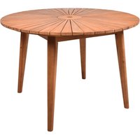 GARDEN PLEASURE Gartentisch »FREMONT«, BxL: 110 x 110 cm, Akazienholz – braun GARDEN PLEASURE Gartentisch »FREMONT«, BxL: 110 x 110 cm, Akazienholz – braun