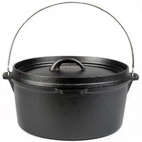 GARDEN PLEASURE Topf, schwarz, Gusseisen GARDEN PLEASURE Topf, schwarz, Gusseisen