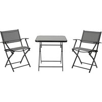 Outsunny Sitzgruppe, Metall, 3-teilig – schwarz Rabatt: 25 % Outsunny Sitzgruppe, Metall, 3-teilig – schwarz Rabatt: 25 %