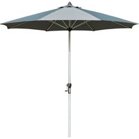 Outsunny Sonnenschirm, ØxH: 267 x 250 cm, Polyester/Aluminum – grau Outsunny Sonnenschirm, ØxH: 267 x 250 cm, Polyester/Aluminum – grau