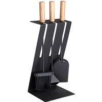 ADURO Kaminbesteck »Baseline 3«, 4-tlg., Metall/Stahl/Holz, schwarz/braun – schwarz | braun (Rabatt: 17 %) ADURO Kaminbesteck »Baseline 3«, 4-tlg., Metall/Stahl/Holz, schwarz/braun – schwarz | braun (Rabatt: 17 %)