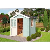 LASITA MAJA Gartenhaus »Wels 1«, Holz, BxHxT: 231 x 245.1 x 220 cm (Außenmaße) – gruen LASITA MAJA Gartenhaus »Wels 1«, Holz, BxHxT: 231 x 245.1 x 220 cm (Außenmaße) – gruen