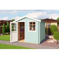 LASITA MAJA Gartenhaus »Wels 2«, Holz, BxHxT: 263,7 x 233.7 x 250 cm (Außenmaße) – gruen LASITA MAJA Gartenhaus »Wels 2«, Holz, BxHxT: 263,7 x 233.7 x 250 cm (Außenmaße) – gruen