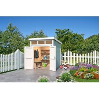 LASITA MAJA Gartenhaus »Kibo 1«, Holz, BxHxT: 220 x 245.1 x 223,5 cm (Außenmaße) – gruen LASITA MAJA Gartenhaus »Kibo 1«, Holz, BxHxT: 220 x 245.1 x 223,5 cm (Außenmaße) – gruen