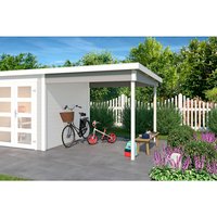 LASITA MAJA Anbau »Zambezi 2«, für Gartenhäuser, BxL: 250 x 250 cm, Fichtenholz – grau | Fichte | 5,97 m² LASITA MAJA Anbau »Zambezi 2«, für Gartenhäuser, BxL: 250 x 250 cm, Fichtenholz – grau | Fichte | 5,97 m²