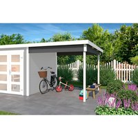 LASITA MAJA Anbau »Zambezi 2«, für Gartenhäuser, BxL: 250 x 250 cm, Fichtenholz – grau | Fichte | 5,97 m² LASITA MAJA Anbau »Zambezi 2«, für Gartenhäuser, BxL: 250 x 250 cm, Fichtenholz – grau | Fichte | 5,97 m²